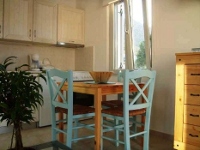 Dining area of an apartment, Indigo Rooms & Apartments, Livadi, Serifos