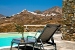 Chora view from the swimming pool , Rizes Hotel, Livadi, Serifos, Cyclades, Greece