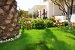 The garden area, George's Place, Apollonia, Sifnos, Cyclades, Greece