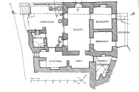 Layout of the Pinakia House, Apollonia, Sifnos