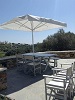 The veranda, Rose Home, Apollonia, Sifnos, Cyclades, Greece