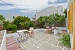 Veranda with garden, Traditional Island Home, Apollonia,  Sifnos, Cyclades, Greece