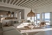 Sitting area and kitchen, Villa Amar, Apollonia, Sifnos, Cyclades, Greece