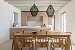 Dining table, Villa Amar, Apollonia, Sifnos, Cyclades, Greece