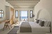 Double bedroom and view, Villa Amar, Apollonia, Sifnos, Cyclades, Greece