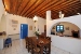 The dining area, Captain’s Home, Sifnos, Cyclades, Greece