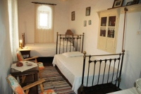 Ground floor triple bedroom of Flora House, Artemonas, Sifnos