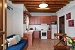 Living room and kitchenette of the apartment, Loukia Apartments, Artemonas, Sifnos, Cyclades, Greece