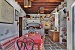 The kitchen with dining table, Psacharopoulos House, Artemonas, Sifnos, Cyclades, Greece