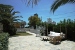 The garden area, Smaragdi Pension, Artemonas, Sifnos, Cyclades, Sifnos