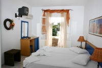 View from ground floor room, Smaragdi Pension, Artemonas, Sifnos