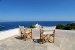 Front veranda view to Chrysopigi, Selana House, Chrysopigi, Sifnos, Cyclades, Greece