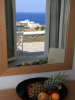 Standard room view through the mirror ..., Selana Suites, Chrysopigi, Sifnos