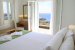 View and Bedroom of the Superior Suite, Selana Suites, Chrysopigi, Sifnos