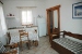 Superior apartment’s living room with kitchenette, Markela Apartments, Faros, Sifnos, Cyclades, Greece