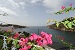 Sea View from Thalatta studios, Alexandros Hotel garden, Platy Yialos, Sifnos, Cyclades, Greece