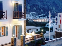 Entrance to ALK Hotel, Kamares, Sifnos