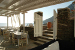 Outdoor restaurant entrance, Delfini, Kamares, Sifnos, Cyclades, Greece