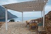 Veranda shaded with pergola, Filadaki Home, Kamares, Sifnos, Cyclades, Greece