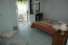 Separate double bedroom of the apartment, Mosha Pension, Kamares, Sifnos, Cyclades, Greece