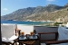 Balcony overlooking Kamares bay, Myrto Hotel, Kamares, Sifnos, Cyclades, Greece