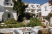 Hotel exterior & breakfast area, Nymphes Hotel, Kamares, Sifnos