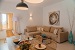 Ikies 1: Living room, Pera Panta Ikies, Kamares, Sifnos, Cyclades, Greece