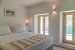 Ikies 1: Double bedroom on the upper floor, Pera Panta Ikies, Kamares, Sifnos, Cyclades, Greece