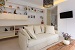 Petra 1: Living room, Petra Apartments, Kamares, Sifnos, Cyclades, Greece