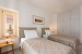 Petra 2: Bedroom with twin beds, Petra Apartments, Kamares, Sifnos, Cyclades, Greece