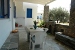 Apartment’s ground floor terrace with garden view , Athimariti Studios, Platys Yialos, Sifnos, Cyclades, Greece