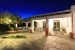 Outdoor area by night, Edem Apartments, Platy Yialos, Sifnos