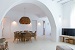 Dining area, La Mer Luxurious Residence, Platy Yialos, Sifnos, Cyclades, Greece