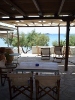 Sea view from the common ground floor terrace , Styfilia Apartments, Platys Yialos, Cyclades, Sifnos