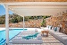 Outdoor sitting area by the pool, Villa Olivia Clara, Platy Yialos, Sifnos, Cyclades, Greece