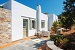 Backyard sitting table, Villa Olivia Clara, Platy Yialos, Sifnos, Cyclades, Greece