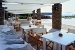 Outdoor pool lounge by the pool bar, Elies Resorts Hotel, Vathi, Sifnos, Cyclades, Greece