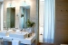 Private Pool Villa bathroom with Korres natural bathroom amenities , Elies Resorts Hotel, Vathi, Sifnos, Cyclades, Greece