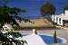 View of the restaurant and breakfast area, Elies Resorts Hotel, Vathi, Sifnos, Cyclades, Greece