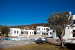 Villa exterior overview (3 buildings and pool), Villa Verina, Vathi, Sifnos, Cyclades, Greece