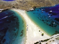 Kolona beach in Kythnos