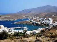 Loutra bay in Kythnos