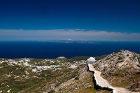 Elisaios Monastery near Prophet Helias Monastery, Sifnos, Cyclades, Greece