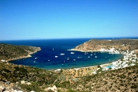 Vathi bay, Sifnos, Cyclades, Greece