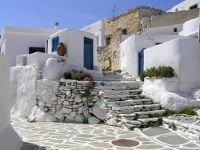 Chorio settlement village in Sikinos