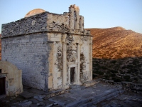 The temple of Episkopi in Sikinos