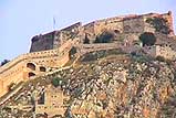 The castle in the city of Nafplion