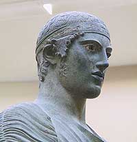 A Charioteer at the Delphi Museum