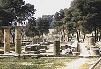 The archeological site of Olympia