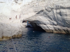 Milos boat tour, Cyclades, Greece